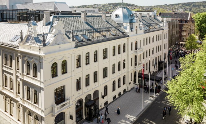 <strong>NYOPPUSSET:</strong> Ærverdige Britannia i Trondheim har gjennomgått en imponerende renovering. Foto: WiLee Wright <strong>NYOPPUSSET:</strong> Ærverdige Britannia i Trondheim har gjennomgått en imponerende renovering. Foto: WiLee Wright