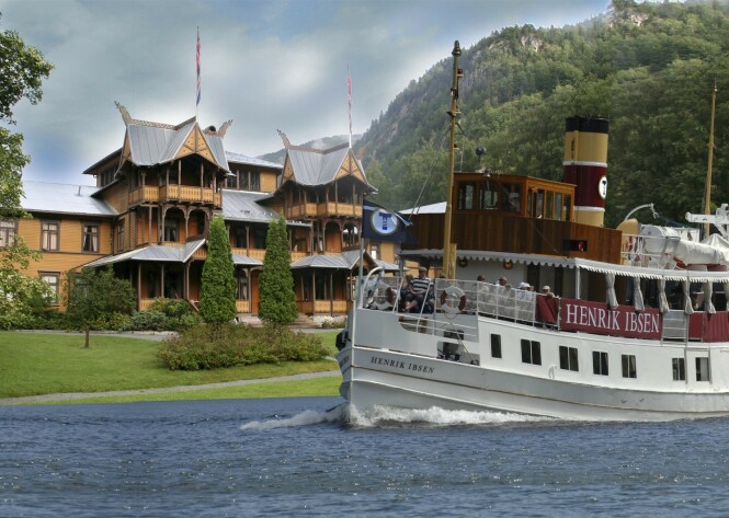 <strong>ET FOLKEEVENTYR:</strong> Hotel Dalen i vakre Telemark, med lange tradisjoner og eget husspøkelse. Foto: hotellet <strong>ET FOLKEEVENTYR:</strong> Hotel Dalen i vakre Telemark, med lange tradisjoner og eget husspøkelse. Foto: hotellet