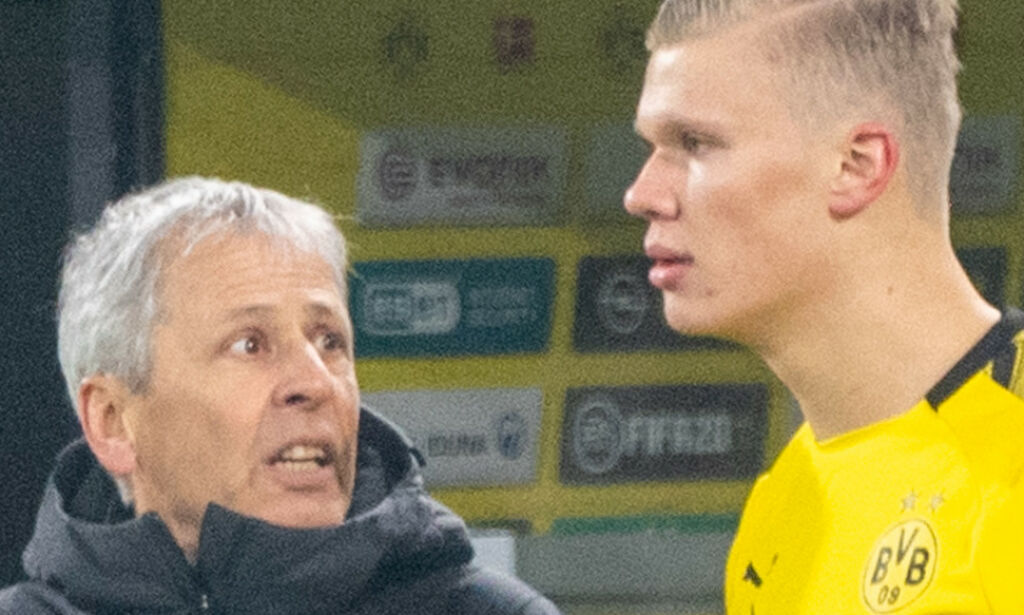 image: Haalands trener tordner