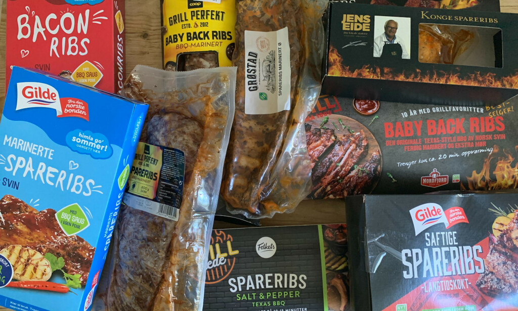 SOMMERMAT: Vi har testet ulike varianter av ferdigmarinert ribbe - og testvinneren tok smakspanelet med storm. SOMMERMAT: Vi har testet ulike varianter av ferdigmarinert ribbe - og testvinneren tok smakspanelet med storm.