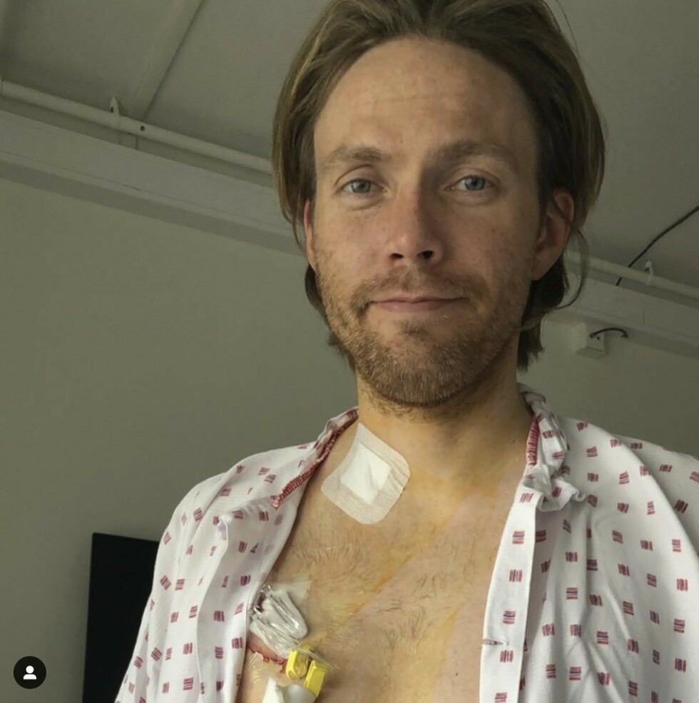 STILLE FØR STORMEN: Bjørn Einar Romøren før han skal i gang med første cellegiftkur. Bivirkningene skulle sette ham ut av spill store deler av tiden. FOTO: Privat. STILLE FØR STORMEN: Bjørn Einar Romøren før han skal i gang med første cellegiftkur. Bivirkningene skulle sette ham ut av spill store deler av tiden. FOTO: Privat.