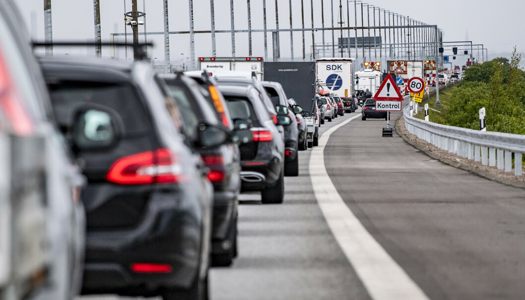 Lange køer mellom Danmark og Sverige Lange køer mellom Danmark og Sverige