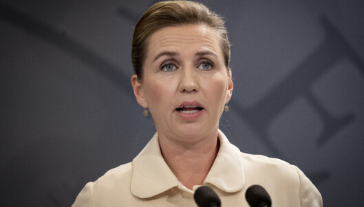 ÅPNER - FOR NOEN: Statsmininster Mette Frederiksen (SD) åpner for reisende fra Norge, Island og Tyskland 15. juni. Foto: Liselotte Sabroe / Ritzau / AP / NTB Scanpix ÅPNER - FOR NOEN: Statsmininster Mette Frederiksen (SD) åpner for reisende fra Norge, Island og Tyskland 15. juni. Foto: Liselotte Sabroe / Ritzau / AP / NTB Scanpix