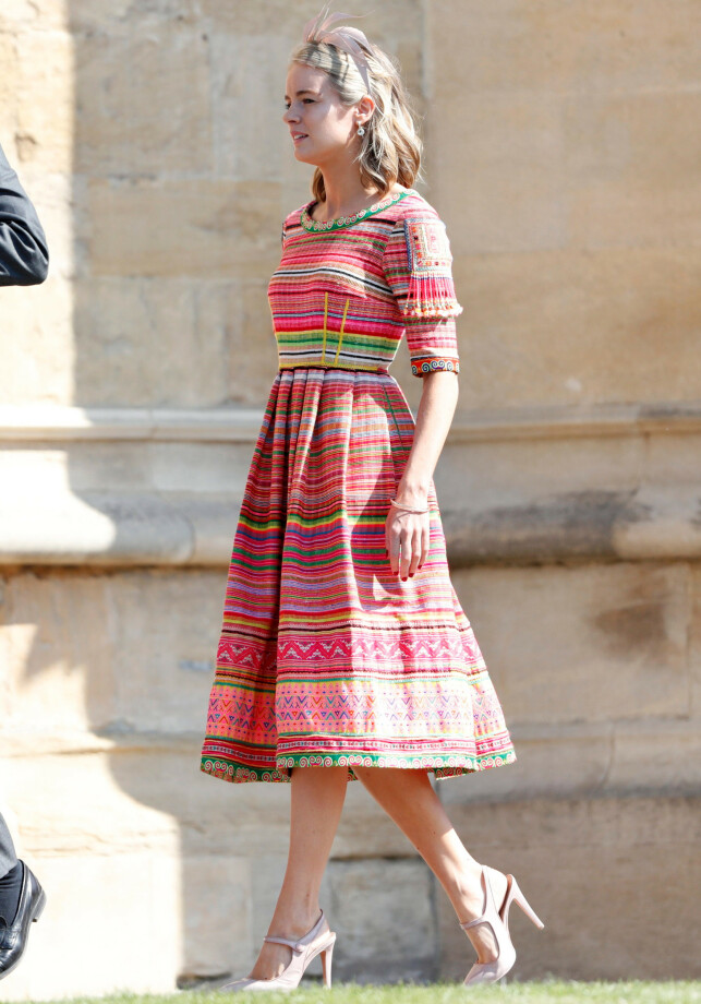 SPESIELL GJEST: Cressida Bonas var invitert da Harry fikk sin Meghan i Windsor i 2018. Foto: NTB Scanpix SPESIELL GJEST: Cressida Bonas var invitert da Harry fikk sin Meghan i Windsor i 2018. Foto: NTB Scanpix