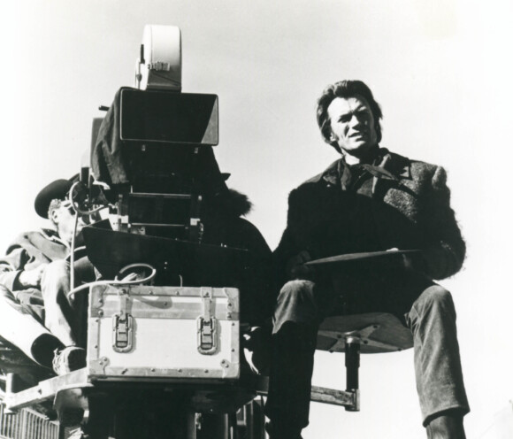 AND ACTION: Clint Eastwood i sjefsstolen på filmsettet. FOTO: NTB Scanpix AND ACTION: Clint Eastwood i sjefsstolen på filmsettet. FOTO: NTB Scanpix
