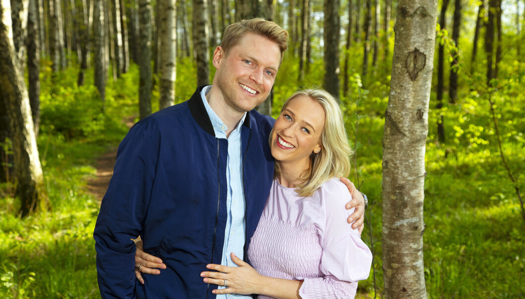 EKTEFELLER. Katarina Flatland og Harald Meling Dobloug har vært et par siden 2011 og giftet seg syv år senere. Foto: NTB Scanpix EKTEFELLER. Katarina Flatland og Harald Meling Dobloug har vært et par siden 2011 og giftet seg syv år senere. Foto: NTB Scanpix