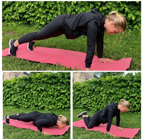 PUSHUP: Slik kan du øve deg til å klare strak armheving. FOTO: Torp & Co PUSHUP: Slik kan du øve deg til å klare strak armheving. FOTO: Torp & Co