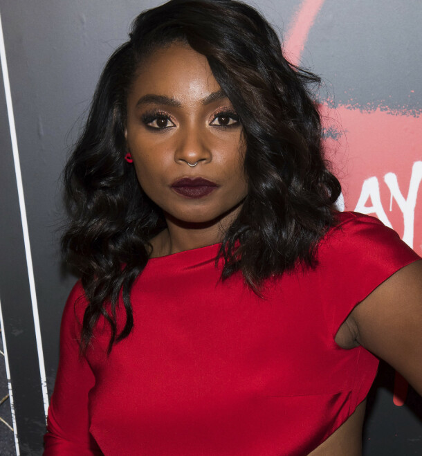 STØTTER WARE: Skuespiller Jeanté Godlock, her avbildet på New York Comic Con for å promotere Netflix-serien «Daybreak» i 2019. Foto: AP/ NTB scanpix STØTTER WARE: Skuespiller Jeanté Godlock, her avbildet på New York Comic Con for å promotere Netflix-serien «Daybreak» i 2019. Foto: AP/ NTB scanpix