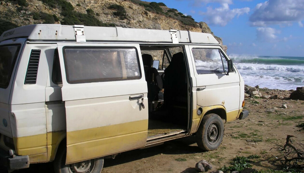 DISPONERTE CAMPINGBIL: Den mistenkte tyskeren disponerte i det aktuelle tidspunktet denne Volkswagen T3 Westfalia-en. Politiet tror denne eller en Jaguar XJR 6 har vært brukt til å frakte Madeleine i. Foto: Metropolitan Police / EPA / NTB Scanpix DISPONERTE CAMPINGBIL: Den mistenkte tyskeren disponerte i det aktuelle tidspunktet denne Volkswagen T3 Westfalia-en. Politiet tror denne eller en Jaguar XJR 6 har vært brukt til å frakte Madeleine i. Foto: Metropolitan Police / EPA / NTB Scanpix