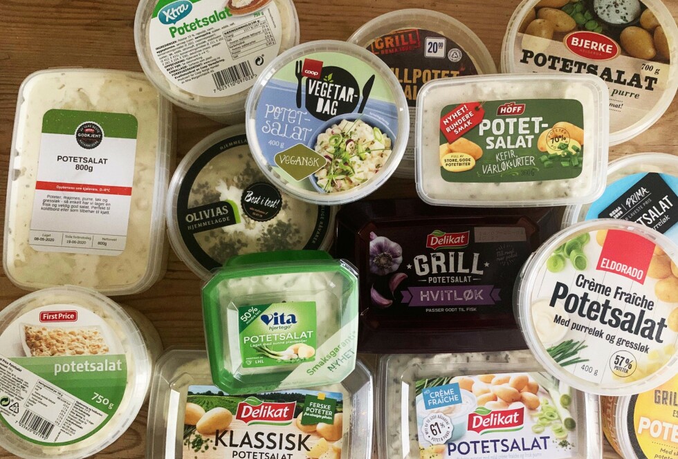 GRILLTILBEHØR: Potetsalat hører sommeren til, og vi har testet 15 klassiske potetsalater. GRILLTILBEHØR: Potetsalat hører sommeren til, og vi har testet 15 klassiske potetsalater.