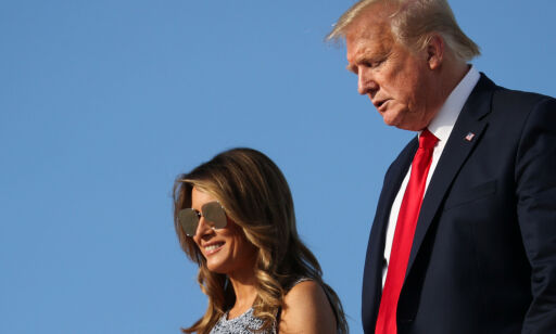 image: - Melanias tvitring skaper kok