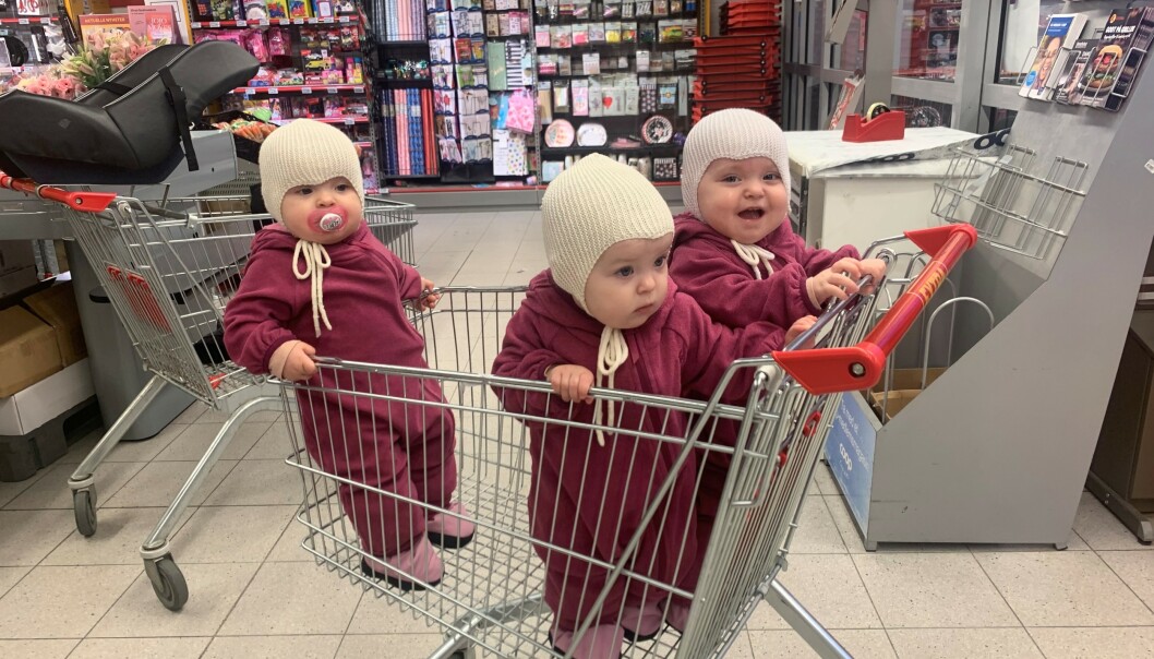 FULL RULLE I MATBUTIKKEN: – For folk flest er det nok vanskelig å sette seg inn i hvor vanskelig små ting som det å dra på butikken kan være, sier Sanne. FOTO: Privat FULL RULLE I MATBUTIKKEN: – For folk flest er det nok vanskelig å sette seg inn i hvor vanskelig små ting som det å dra på butikken kan være, sier Sanne. FOTO: Privat