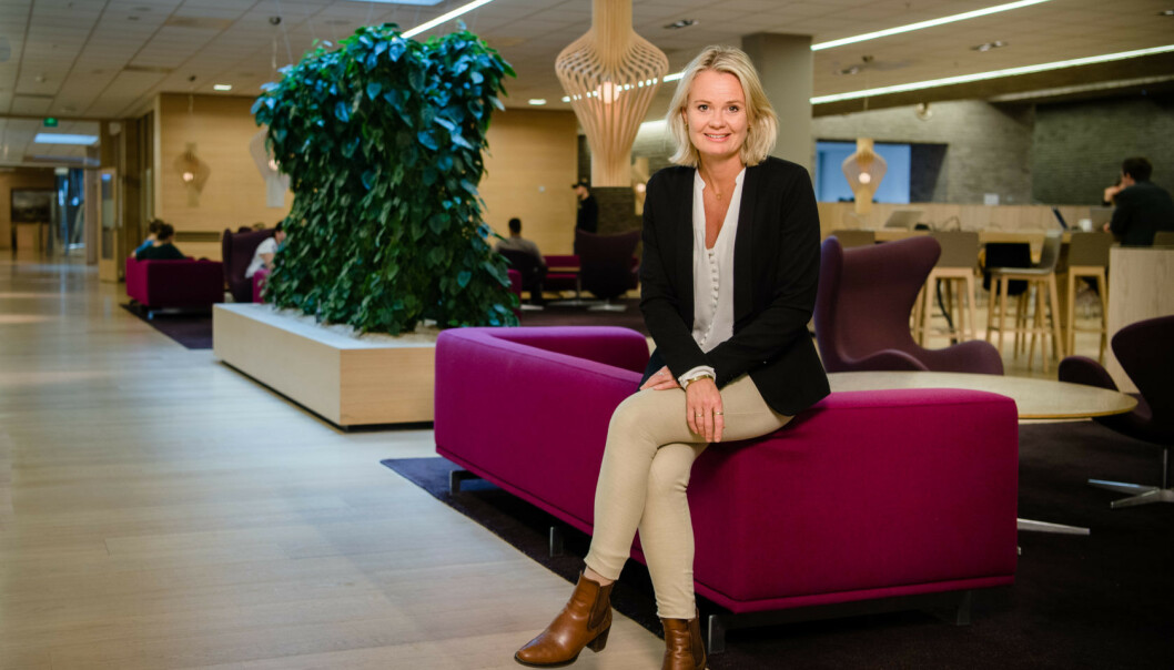 Ingjerd Blekeli Spiten, leder for personmarkedet i DNB. Foto: Stig B. Fiksdal Ingjerd Blekeli Spiten, leder for personmarkedet i DNB. Foto: Stig B. Fiksdal
