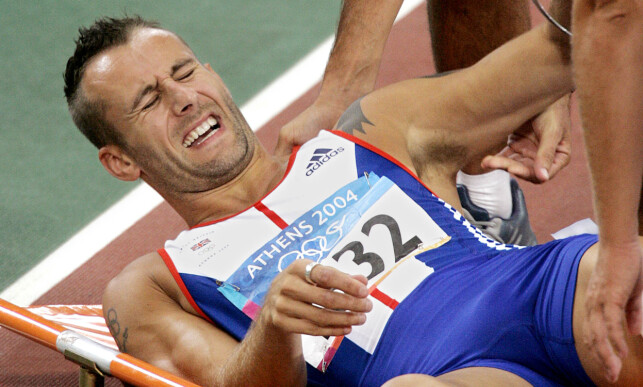 REKORDINNEHAVER: Chris Rawlinson har den gjeldende rekorden på 300 meter hekk. Tida er 34,48. Foto: NTB scanpix REKORDINNEHAVER: Chris Rawlinson har den gjeldende rekorden på 300 meter hekk. Tida er 34,48. Foto: NTB scanpix