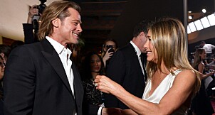 TOPSHOT - LOS ANGELES, CALIFORNIA - JANUARY 19: Brad Pitt and Jennifer Aniston attend the 26th Annual Screen ActorsGuild Awards at The Shrine Auditorium on January 19, 2020 in Los Angeles, California. 721313 Emma McIntyre/Getty Images for Turner/AFP (Photo by Emma McIntyre / GETTY IMAGES NORTH AMERICA / AFP) TOPSHOT - LOS ANGELES, CALIFORNIA - JANUARY 19: Brad Pitt and Jennifer Aniston attend the 26th Annual Screen ActorsGuild Awards at The Shrine Auditorium on January 19, 2020 in Los Angeles, California. 721313 Emma McIntyre/Getty Images for Turner/AFP (Photo by Emma McIntyre / GETTY IMAGES NORTH AMERICA / AFP)