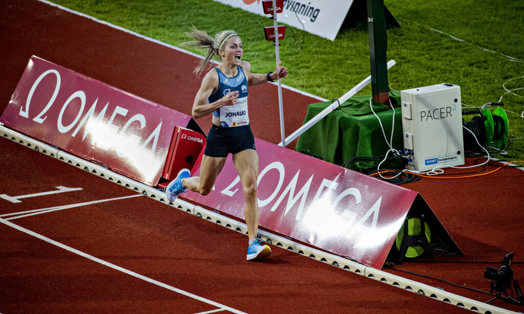 IMPONERTE: Therese Johaug slo VM-kravet med ti sekunder på10 000 m. Hun løp på 31.40,67 Foto: Bjørn Langsem / Dagbladet IMPONERTE: Therese Johaug slo VM-kravet med ti sekunder på10 000 m. Hun løp på 31.40,67 Foto: Bjørn Langsem / Dagbladet