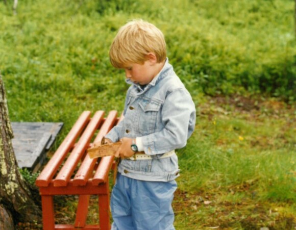 Hytteforfatter Helgerud har gode barndomsminner fra sine hytteferier som barn. Foto: Privat Hytteforfatter Helgerud har gode barndomsminner fra sine hytteferier som barn. Foto: Privat