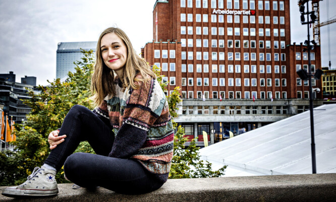 - STUDENTER: AUF-ledelsen består av en gjeng studenter, er Fellesforbundets dom. Her AUF-leder Ina Libak, som er utdannet sosionom. Foto: Nina Hansen / Dagbladet - STUDENTER: AUF-ledelsen består av en gjeng studenter, er Fellesforbundets dom. Her AUF-leder Ina Libak, som er utdannet sosionom. Foto: Nina Hansen / Dagbladet
