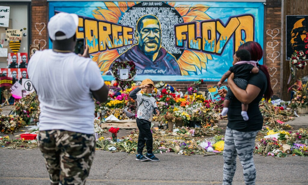 MINNEAPOLIS: 25. mai 2020 døde George Floyd etter en brutal pågripelse i Minneapolis. Foto: Brandon Bell/Getty Images/AFP MINNEAPOLIS: 25. mai 2020 døde George Floyd etter en brutal pågripelse i Minneapolis. Foto: Brandon Bell/Getty Images/AFP