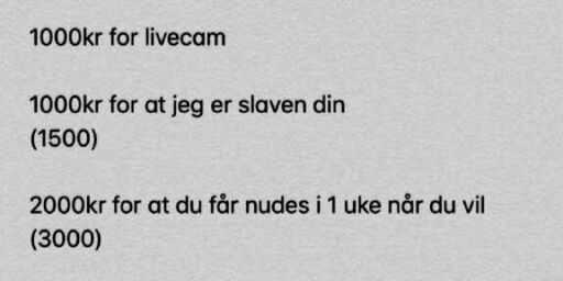 image: Advarer mot salg av nakenbilder