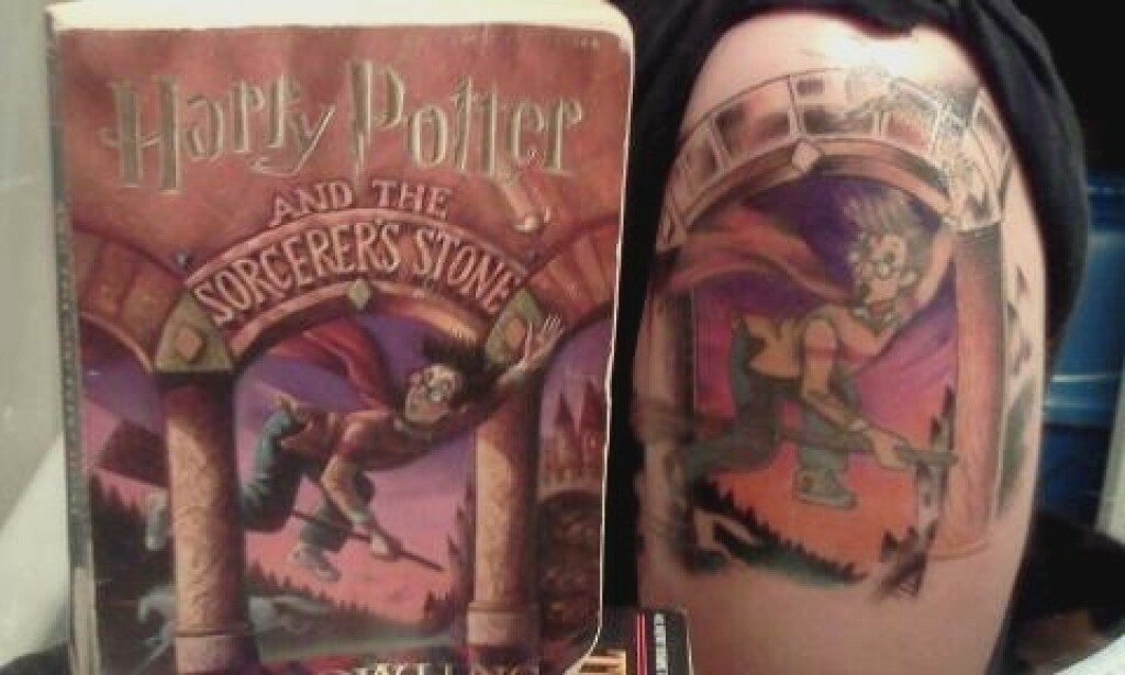 RUMPLEDUNK: Speed fikk denne tatoveringen i 2010, da hen flyttet til Orlando for å begynne på college. Foto: Privat RUMPLEDUNK: Speed fikk denne tatoveringen i 2010, da hen flyttet til Orlando for å begynne på college. Foto: Privat