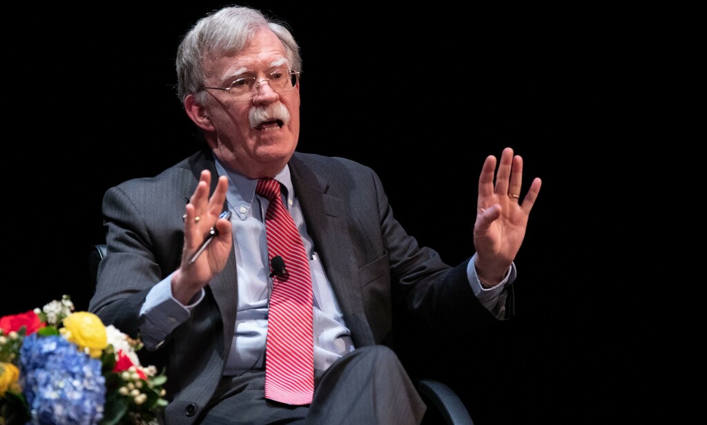 TIDLIGERE RÅDGIVER: John Bolton under en diskusjon ved Duke University i Nord-Carolina i februar i år. Foto: AFP TIDLIGERE RÅDGIVER: John Bolton under en diskusjon ved Duke University i Nord-Carolina i februar i år. Foto: AFP