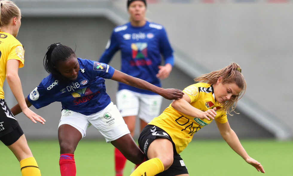 TOPPKAMP: LSK Kvinner med Emilie Haavi og Ajara Njoyas Vålerenga er blant lagene som kommer til å knive om seriemesterskapet i årets Toppserie. Foto: NTB Scanpix TOPPKAMP: LSK Kvinner med Emilie Haavi og Ajara Njoyas Vålerenga er blant lagene som kommer til å knive om seriemesterskapet i årets Toppserie. Foto: NTB Scanpix