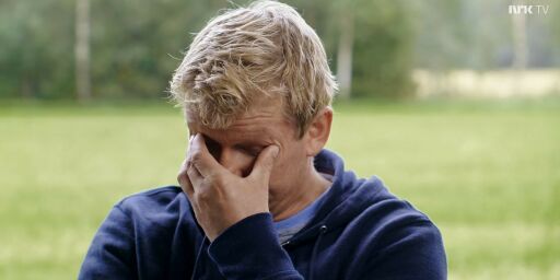image: Her bryter Steffen Iversen sammen