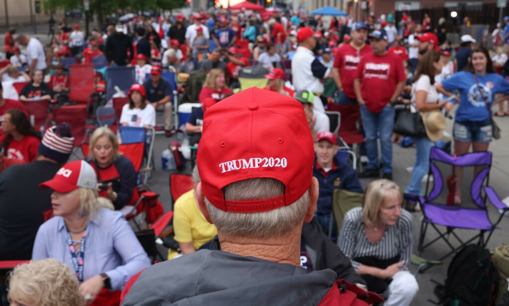 TRUMP2020: Valgkampen starter for alvor igjen i dag, med Trumps første valgkampmøte på lenge. Foto: Win McNamee/Getty Images/AFP TRUMP2020: Valgkampen starter for alvor igjen i dag, med Trumps første valgkampmøte på lenge. Foto: Win McNamee/Getty Images/AFP