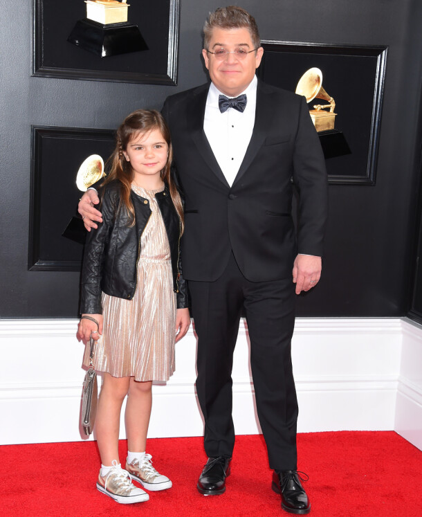 FAR OG DATTER: Alice og Patton Oswalt sammen på Grammy Awards i februar 2019. Foto: NTB scanpix FAR OG DATTER: Alice og Patton Oswalt sammen på Grammy Awards i februar 2019. Foto: NTB scanpix