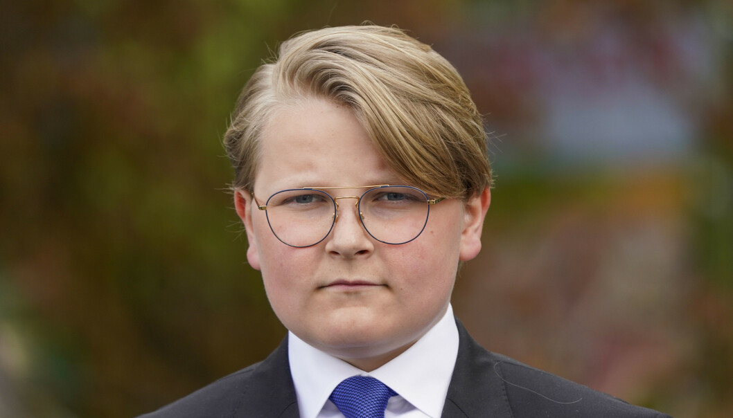 14 ÅR: Flere reagerer på at prins Sverre Magnus brukes i bildeteksten til Sophie Elise, i det flere mener er en seksualisert setting. Foto: Lise Åserud/NTB scanpix 14 ÅR: Flere reagerer på at prins Sverre Magnus brukes i bildeteksten til Sophie Elise, i det flere mener er en seksualisert setting. Foto: Lise Åserud/NTB scanpix