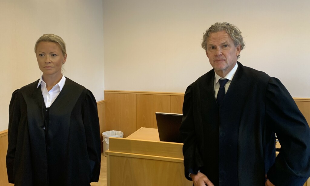 UENIGE: Aktor Mari Gjersøe og forsvarer Knut Henrik Strømme. Foto: Øystein Andersen. UENIGE: Aktor Mari Gjersøe og forsvarer Knut Henrik Strømme. Foto: Øystein Andersen.