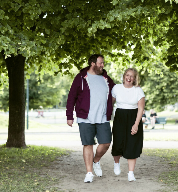 HOLDT FORHOLDET HEMMELIG: Det tok lang tid før Tuva og Ronny avslørte at det var et par til kollegene i P3. FOTO: Astrid Waller HOLDT FORHOLDET HEMMELIG: Det tok lang tid før Tuva og Ronny avslørte at det var et par til kollegene i P3. FOTO: Astrid Waller