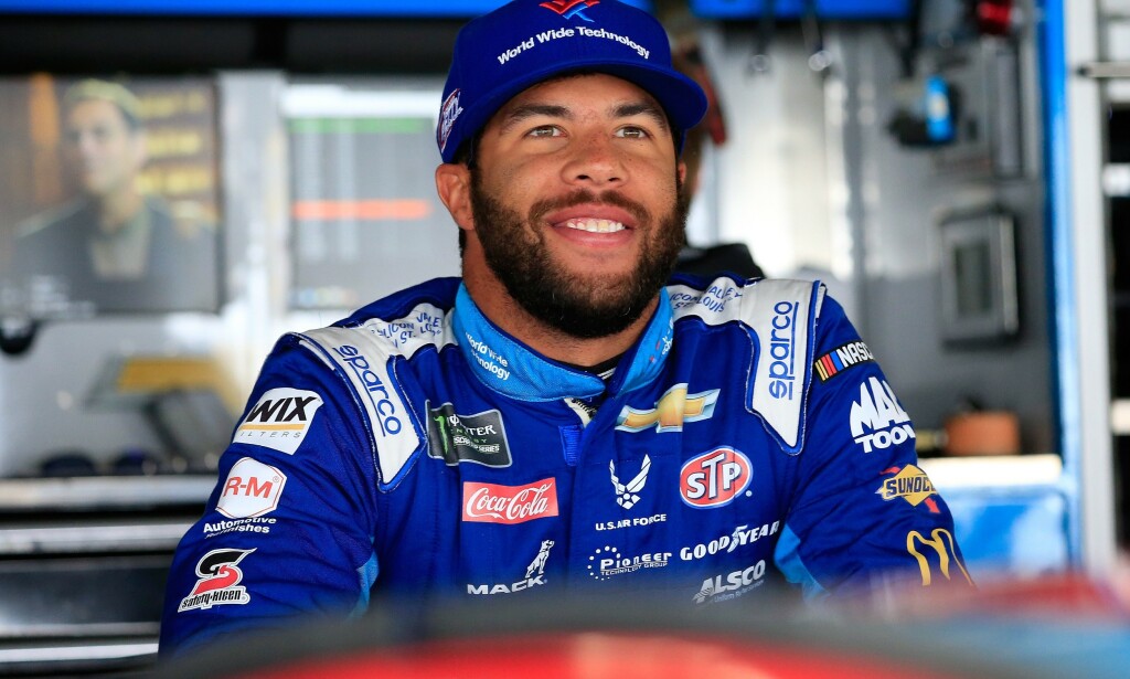 NASCAR: Bubba Wallace avbildet i mai i fjor. Foto: Getty / AFP / NTB Scanpix NASCAR: Bubba Wallace avbildet i mai i fjor. Foto: Getty / AFP / NTB Scanpix