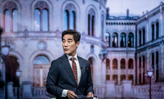 VANT PRIS: Fredrik Solvang ble tidligere denne månedeen tildelt en Gullrute for beste programleder. Foto: Stian Lysberg Solum / NTB scanpix VANT PRIS: Fredrik Solvang ble tidligere denne månedeen tildelt en Gullrute for beste programleder. Foto: Stian Lysberg Solum / NTB scanpix