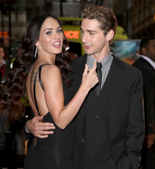 FILMKOLLEGER: Megan Fox og motspiller Shia LaBeouf på «Transformers 2: Revenge of the Fallen»-premieren på Odeon Leicester Square i juni 2009. Foto: REX/ NTB scanpix FILMKOLLEGER: Megan Fox og motspiller Shia LaBeouf på «Transformers 2: Revenge of the Fallen»-premieren på Odeon Leicester Square i juni 2009. Foto: REX/ NTB scanpix