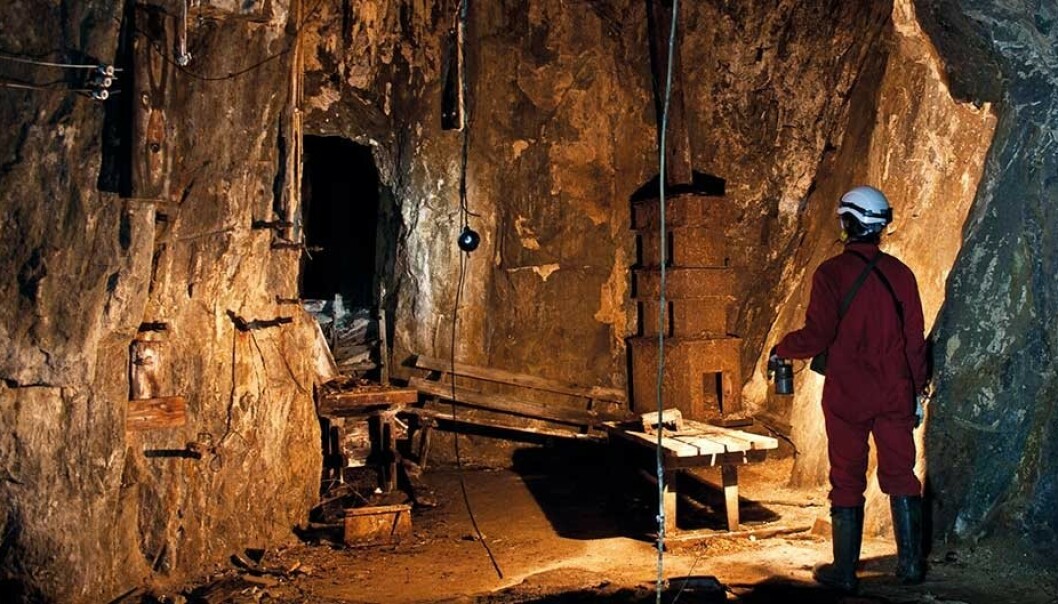 Kongsberg: Fra Saggrenda kan turister kjøre med et gruvetog inn i Kongens gruve.
Foto: Christian Berg/Norsk Bergverksmuseum. Kongsberg: Fra Saggrenda kan turister kjøre med et gruvetog inn i Kongens gruve.
Foto: Christian Berg/Norsk Bergverksmuseum.