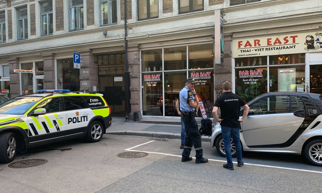 PÅGREPET: De pågrepne ble funnet på restauranten Far East. Foto: Audun Hageskal / Dagbladet PÅGREPET: De pågrepne ble funnet på restauranten Far East. Foto: Audun Hageskal / Dagbladet