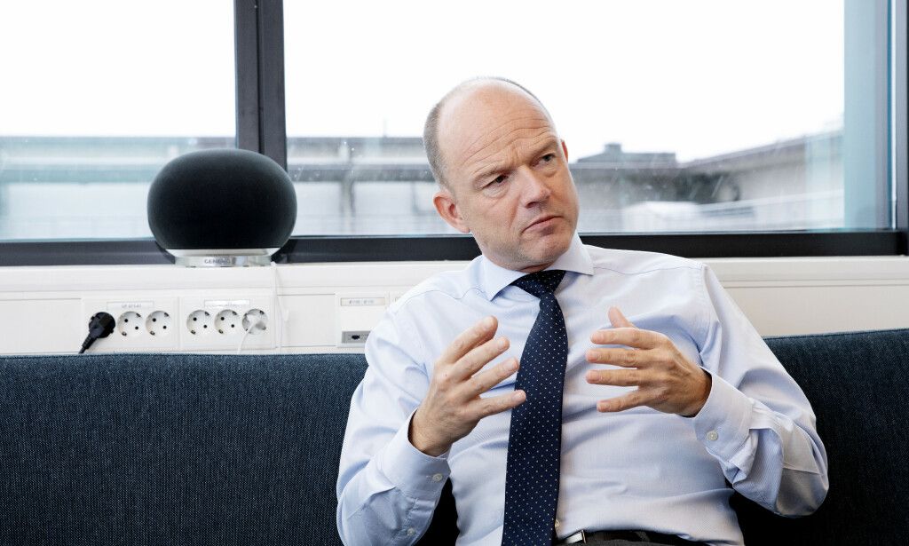 NULL: NHOs administrerende direktør Ole Erik Almlid har ikke noe å gi i årets lønnsoppgjør. Foto: Kristin Svorte NULL: NHOs administrerende direktør Ole Erik Almlid har ikke noe å gi i årets lønnsoppgjør. Foto: Kristin Svorte