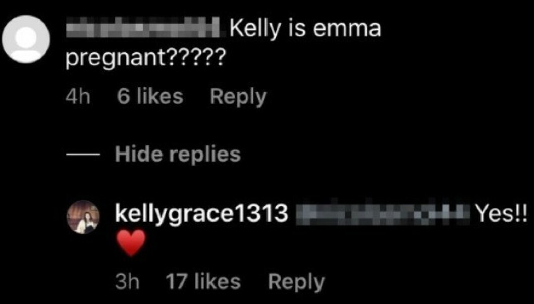 BEKREFTET: Emma Roberts mor var kjapp til å bekrefte nyheten om at datteren venter sitt første barn. Foto: Skjermdump fra Instagram BEKREFTET: Emma Roberts mor var kjapp til å bekrefte nyheten om at datteren venter sitt første barn. Foto: Skjermdump fra Instagram