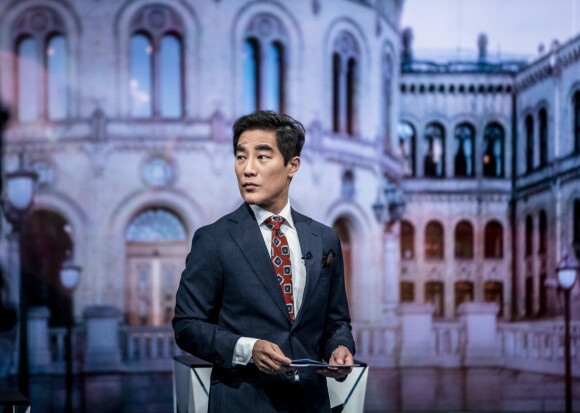 VANT PRIS: Fredrik Solvang ble tidligere denne måneden tildelt en Gullrute for beste programleder. Foto: Stian Lysberg Solum / NTB scanpix VANT PRIS: Fredrik Solvang ble tidligere denne måneden tildelt en Gullrute for beste programleder. Foto: Stian Lysberg Solum / NTB scanpix