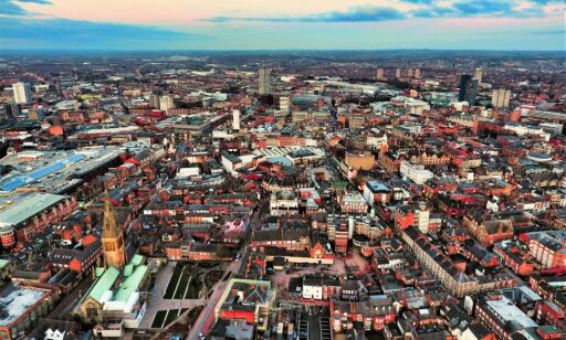 image: Smitteutbrudd i Leicester - byen stenger