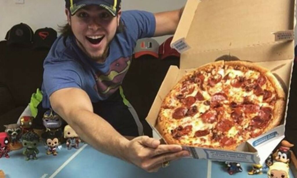 image: Slik gikk det: Spiste pizza hver dag i ett år