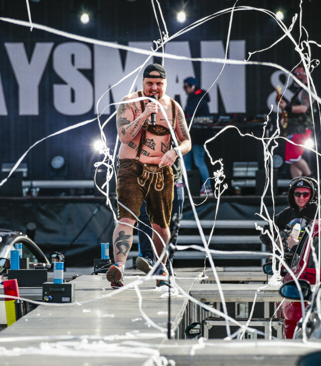 - MERKER DET GODT: Staysman sier at han spesielt på scenen merker vektnedgangen godt. Her er han i Lillestrøm tidligere i år, på en drive-in-konsert. Foto: Lise Åserud / NTB scanpix - MERKER DET GODT: Staysman sier at han spesielt på scenen merker vektnedgangen godt. Her er han i Lillestrøm tidligere i år, på en drive-in-konsert. Foto: Lise Åserud / NTB scanpix