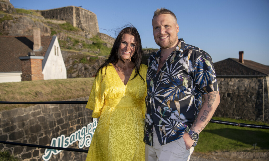 DUO: I sommer skal Katrine Moholt og Staysman lede «Allsang på grensen» fra Halden. Foto: Lars Eivind Bones / Dagbladet DUO: I sommer skal Katrine Moholt og Staysman lede «Allsang på grensen» fra Halden. Foto: Lars Eivind Bones / Dagbladet