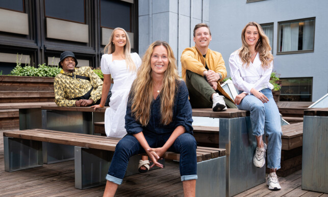 NYTT LAG: Dorthe Skappel har fått med seg denne gjengen når «God kveld Norge» skal styrkes til høsten. Foto: TV 2 NYTT LAG: Dorthe Skappel har fått med seg denne gjengen når «God kveld Norge» skal styrkes til høsten. Foto: TV 2