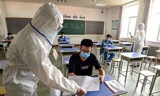 LOCKDOWN: Hebei provinsen i Kina er preget av lokal nedstengelse. Foto: Str / AFP / NTB scanpix LOCKDOWN: Hebei provinsen i Kina er preget av lokal nedstengelse. Foto: Str / AFP / NTB scanpix