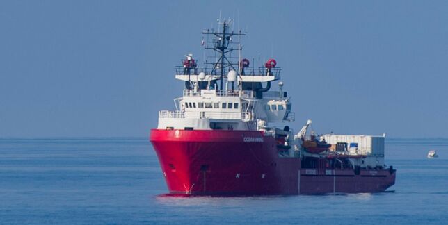 image: Nødssituasjon på «Ocean Viking»