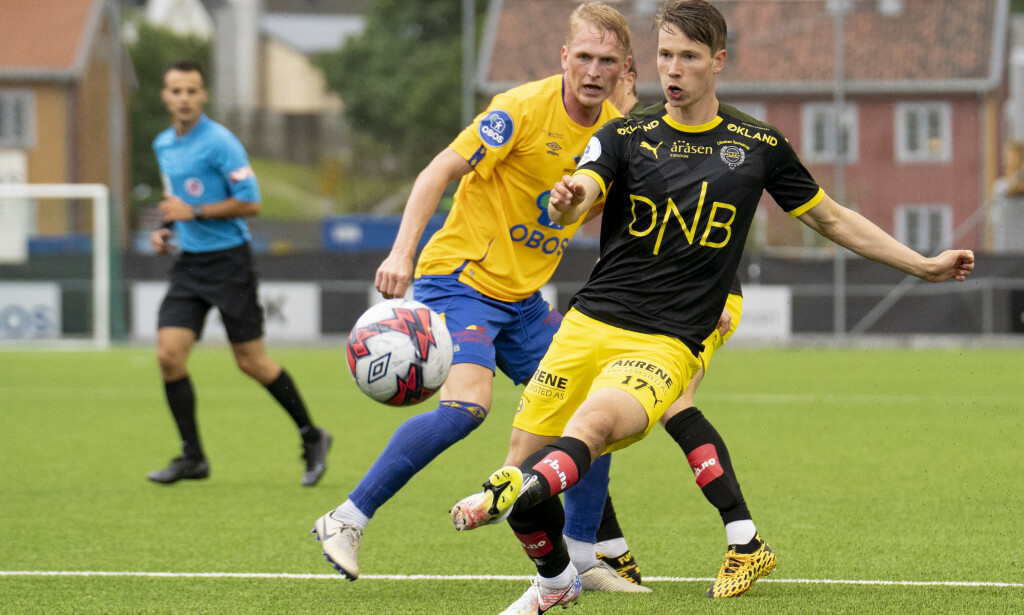 Oslo 20200703.
Lillestrms Kristoffer demarksbakken med et skuddforsk under 1. divisjonskampen i fotball mellom Grorud og Lillestrm p Grorud match kunstgress fredag.
Foto: Fredrik Hagen / NTB scanpix Oslo 20200703.
Lillestrms Kristoffer demarksbakken med et skuddforsk under 1. divisjonskampen i fotball mellom Grorud og Lillestrm p Grorud match kunstgress fredag.
Foto: Fredrik Hagen / NTB scanpix