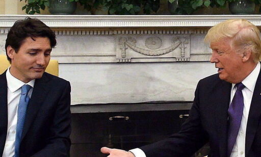 image: Trudeau avviser Trump